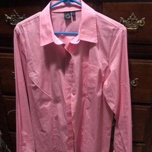 Cruel Girl Xl Pink Button Up